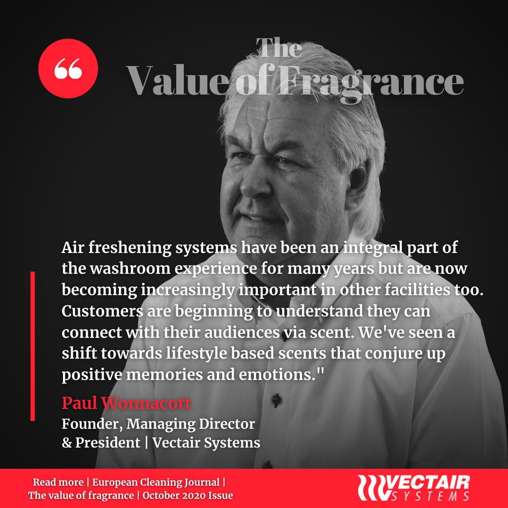 Value of fragrance – does it add value for facilities and venues to use scent?