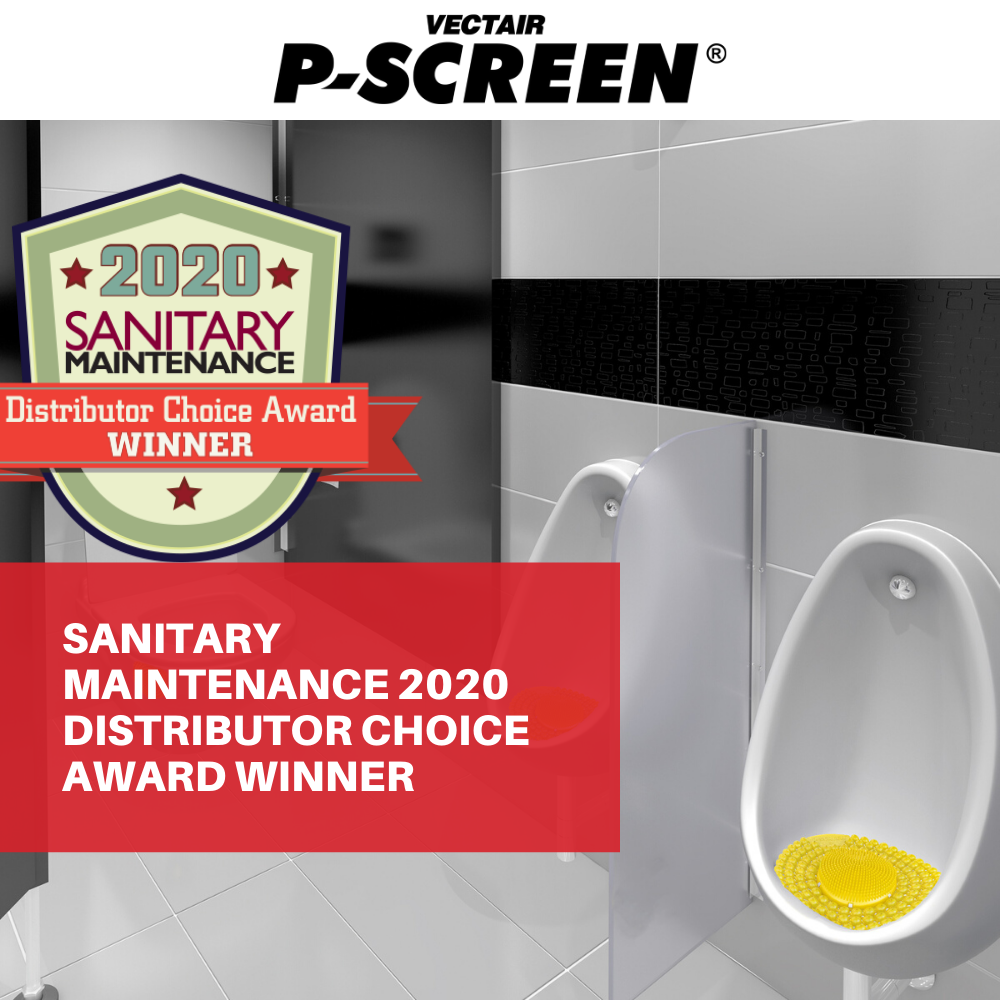 Vectair P-Screen® gana el Premio a la Elección del Distribuidor de Mantenimiento Sanitario 2020